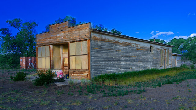 Old Abandoned Buildings in Mosca CO
