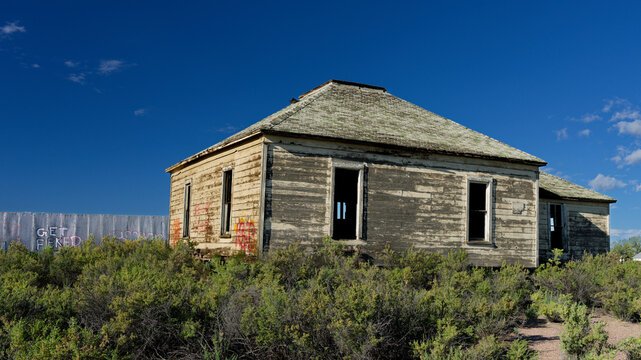 Old Abandoned Buildings in Mosca CO