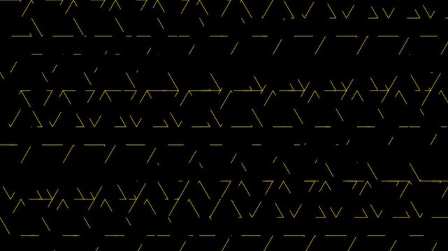 Golden geometric line pattern background, abstract minimalist motion tech texture for modern digital projects animation 4k