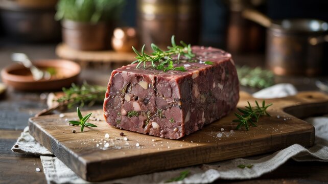 Dishes of Ukrainian cuisine.
Saltison (or bones). This is a hearty meat snack. The base consists of finely chopped boiled offal and meat.