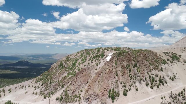 Epic Drone Reveal of Vast Mountain Ranges and Scenic Wilderness Landscape