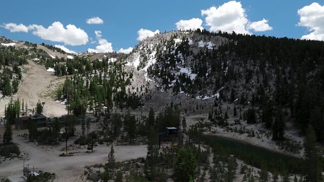 Epic Drone Reveal of Vast Mountain Ranges and Scenic Wilderness Landscape