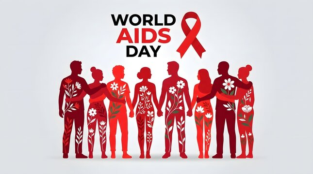World aids day awareness supporting those affected by hiv and aids