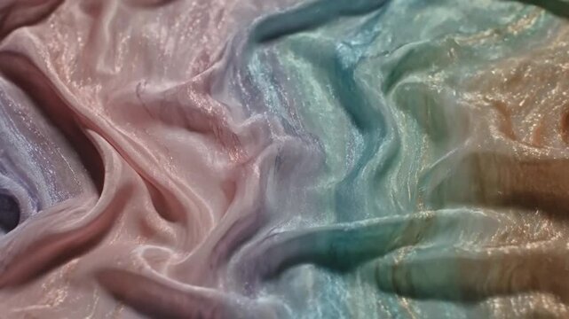 Dark abstract fabric texture with flowing soft light