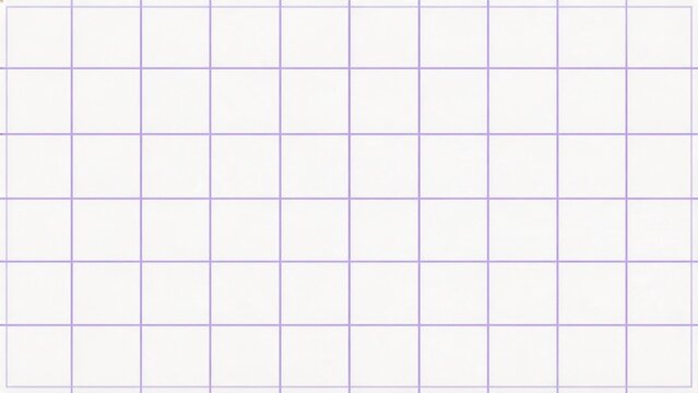 Grid pattern with purple lines on white background