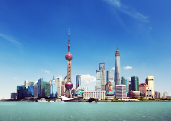 Skyline de Pudong Shanghai © Patrcia
