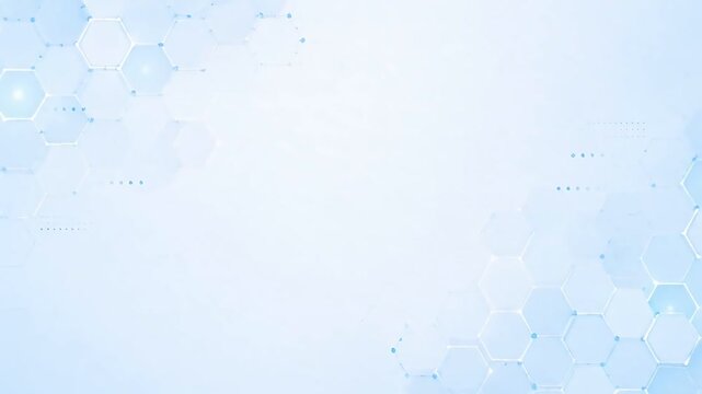 Hexagon Background for Healthcare and Medical Science