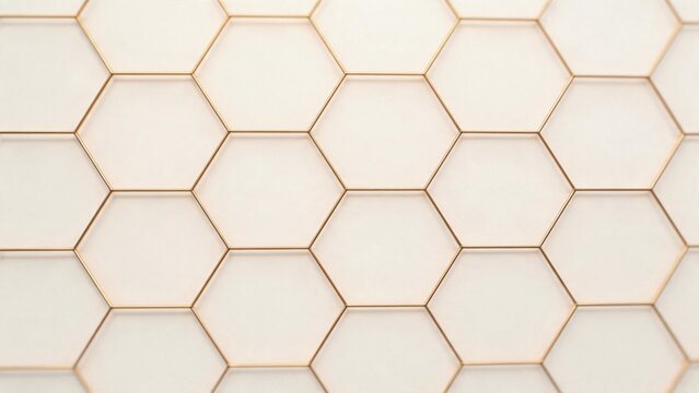Geometric honeycomb pattern