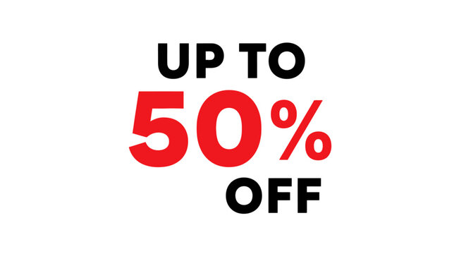 Discount promotion sale advertisement banner.