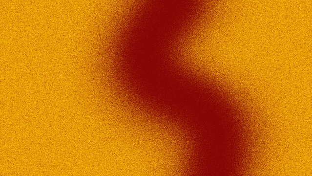 Abstract grainy gradient background in warm gold and deep red colors with noise texture