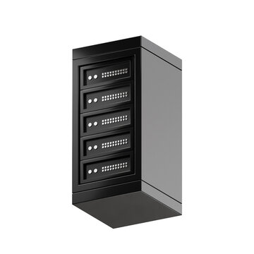 3d icon server rack