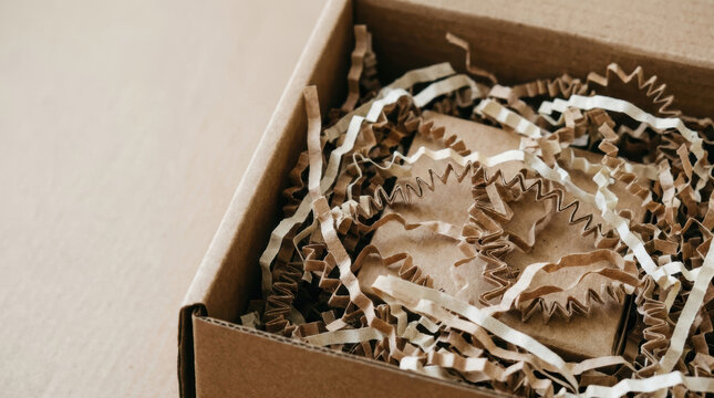 Eco friendly packaging e commerce growth trends show rising demand for sustainable shipping materials with natural brown paper and cardboard box