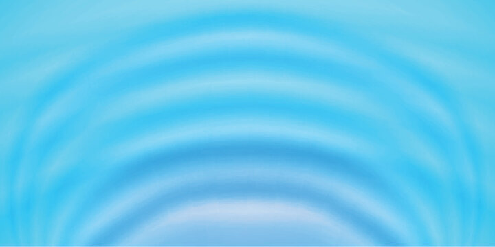 Abstract Blue Light Waves Ripple Background