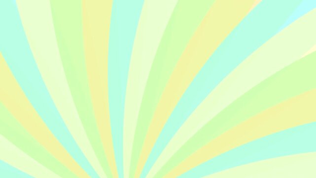 Soft Pastel Sunburst Pattern 4K