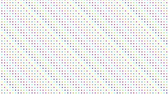 Abstract colorful dot grid pattern 4K