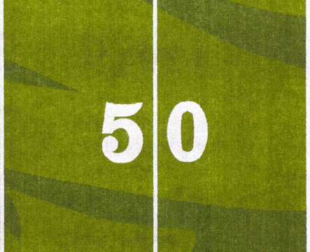 Green grass forms a natural backdrop