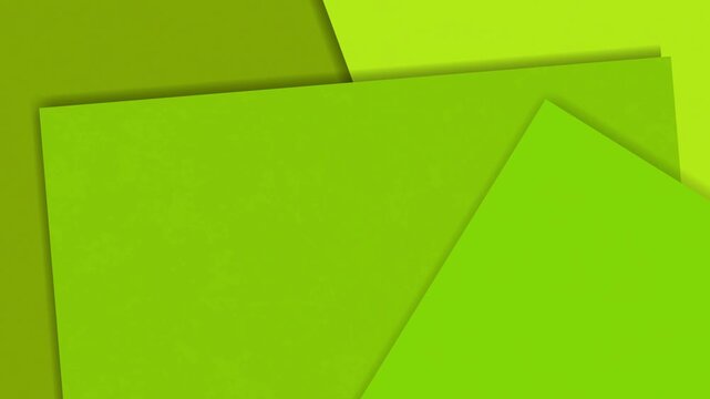 Geometric Layers of Green Paper 4K
