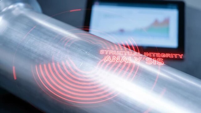 Predictive maintenance automotive manufacturing structural integrity analysis detects metal pipe cracks early for safer efficient production