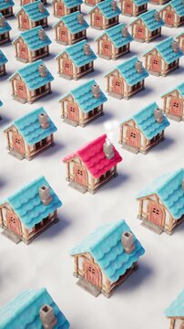 Finding the Right House Concept with Cute Miniature 3D Houses