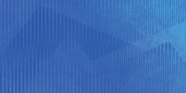 Abstract Blue Geometric Line Pattern Design