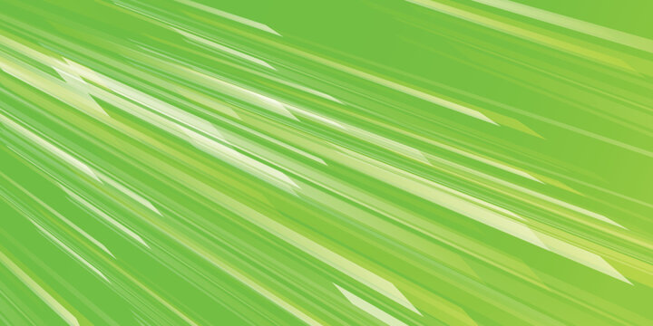 Bright Green Abstract Speed Lines Motion Effect Background