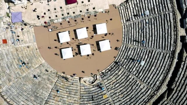Ancient Theatre of Epidaurus, Greece &ndash; Famous Classical Amphitheater and Historic Landmark