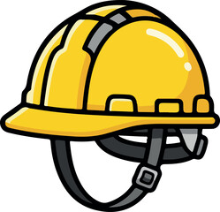 Fototapeta premium Yellow Hard Hat