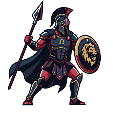 Ares God of War vector