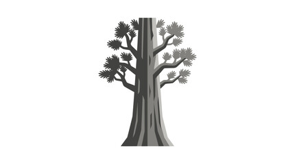 Tree Trunk with Branches and Leaves. © Kasimun