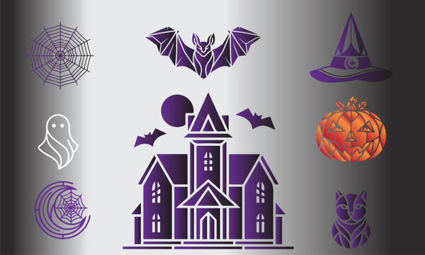 Happy Halloween Elements
