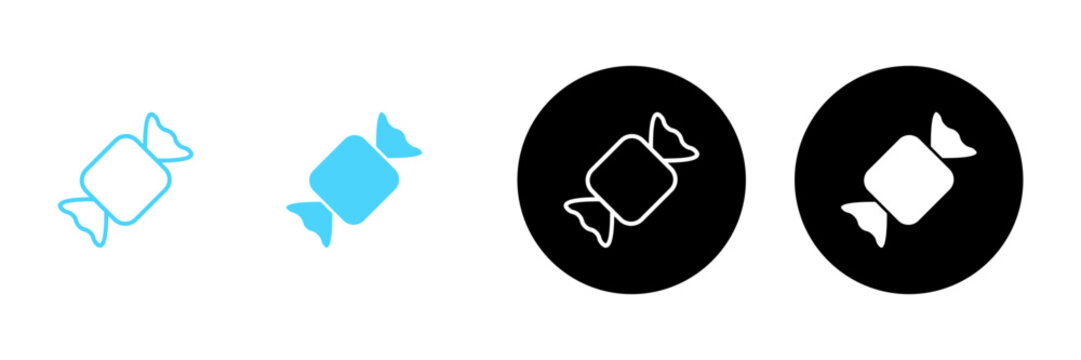 Candy icon vector. candy sign and symbol.