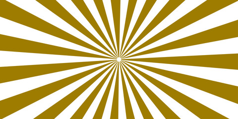 Obraz premium Abstract gold sunburst pattern with radial lines emanating from a central point, creating a dramatic and energetic visual effect.