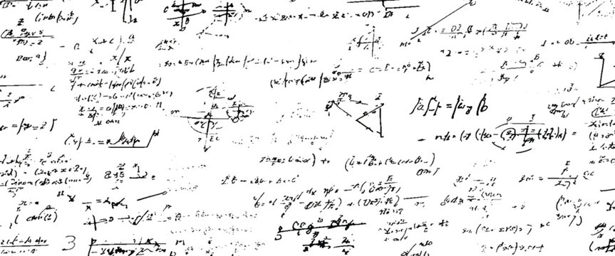 Handwritten mathematical equations and diagrams on a white background mathematics formula 1 science