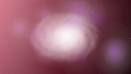 Abstract pink and purple nebula background © galeh