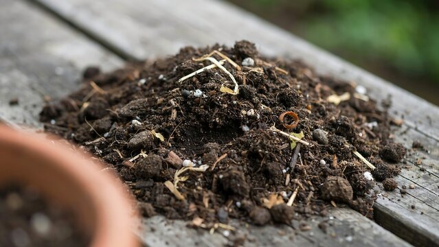 planting seeds in the ground