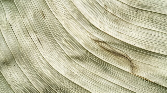 Dried kauri leathery leaf close up