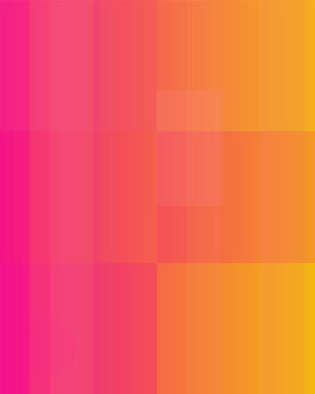 Gradient background, colorful rectangles, pink orange hues, abstract texture