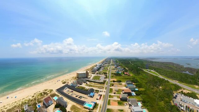 Nags Head NC USA stock video 2026