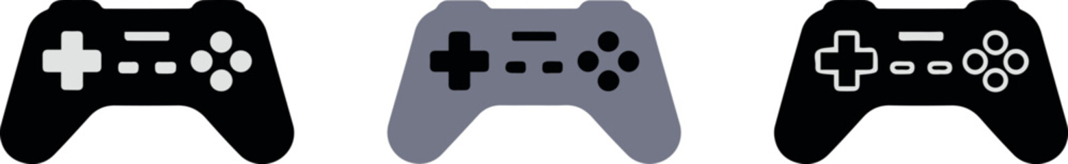 Game Controller Icon Set  © Icons Queen