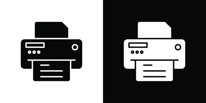 Print icon line design series