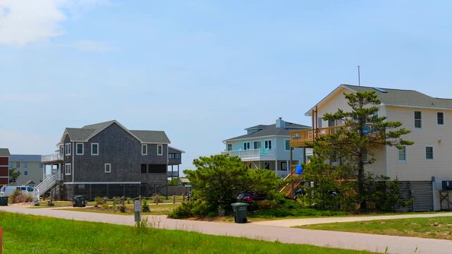 Nags Head North Carolina luxury beach homes driving tour