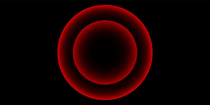 abstract background circle red glow gradient vector illustration