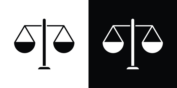 Scales of justice icon
