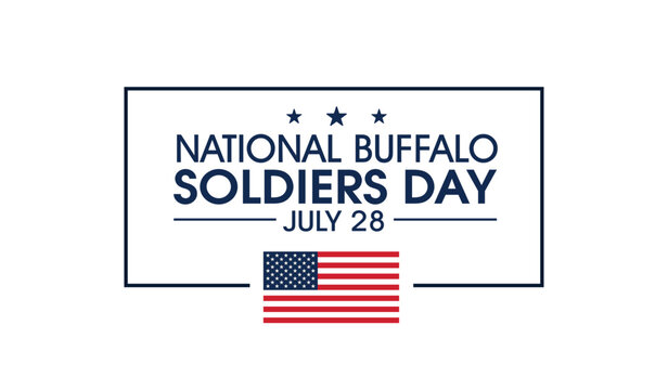 National Buffalo Soldiers Day Which is observed every year in July to celebrate National Buffalo Soldiers Day.