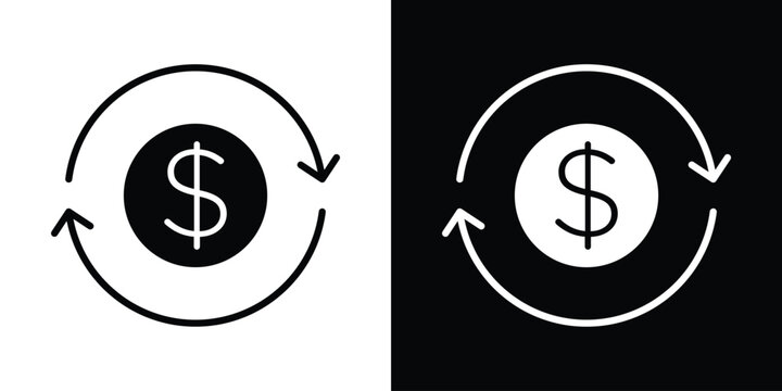 Currency exchange icon