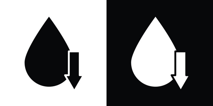 Low water level icon