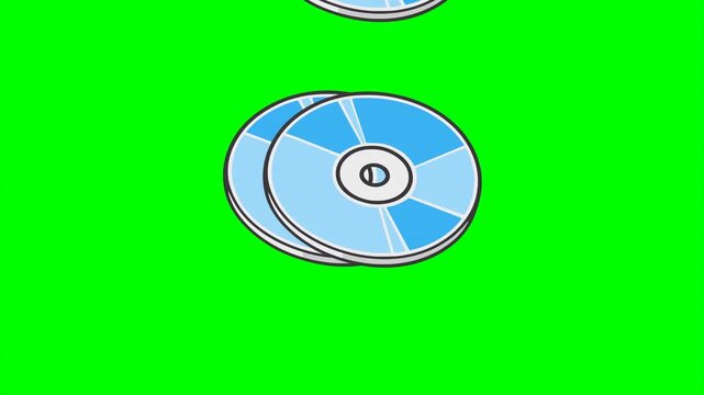 CD compact disc media audio visual sound music data animation HD 4K