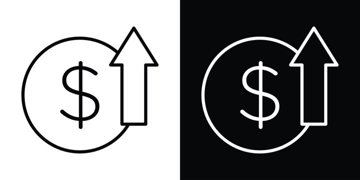 Cost increase icon