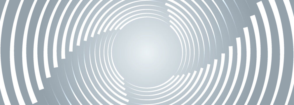 Smooth gray gradient abstract background with elegant white swirling lines decoration. Minimalist design with modern moving line elements. Vector illustration VOL. 2