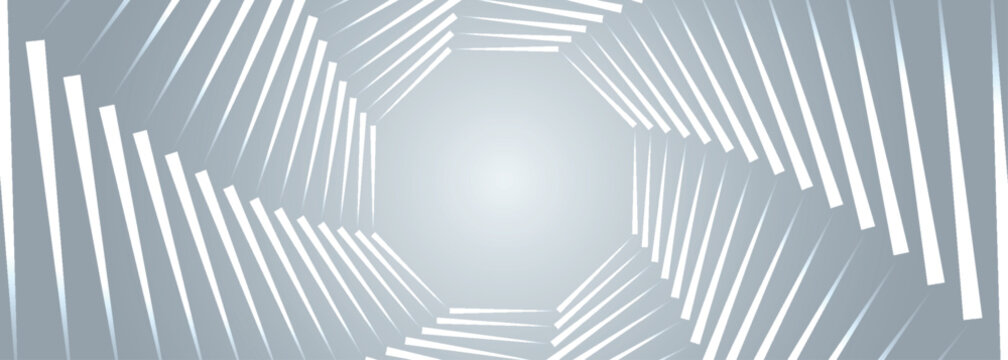Smooth gray gradient abstract background with elegant white swirling lines decoration. Minimalist design with modern moving line elements. Vector illustration VOL. 5